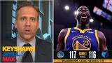 "Blasts officials for ejecting Draymond Green" Max Kellerman on Warriors def Grizzlies 117-116 Gm1