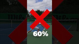 Amateur Player Vs Pro Tennis Serve 💨 #shorts