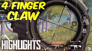 Pubg Mobile | 4 Finger Claw Gyro | Highlights | iPhone 11