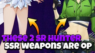 THESE 2 SR HUNTER SSR WEAPONS ARE GOING TO BE GAME CHANGING! [Solo Leveling: Arise]