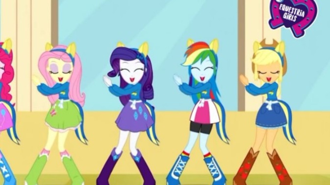 My Little Pony Equestria Girls: Restaurant Song - 'Cafeteria Song' ('Helping  Twilight win the crown' - Bilibili