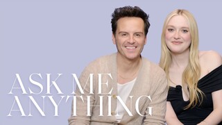 Andrew Scott & Dakota Fanning Banter About 'Twilight' Resurgence | Ask Me Anything | ELLE