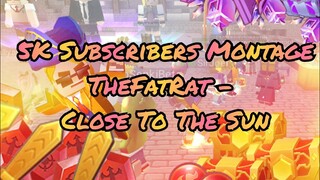 5K Subscriber Special Montage BMGO - (TheFatRat - Close To The Sun)#BGTube #Creativity