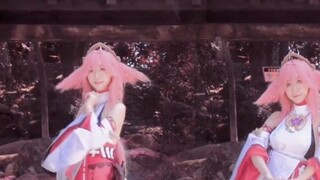 [Atas nama pot] Yae Kamiko's follow the crowd (神のまにまに) Genshin Impact Yae Kamiko cos flip