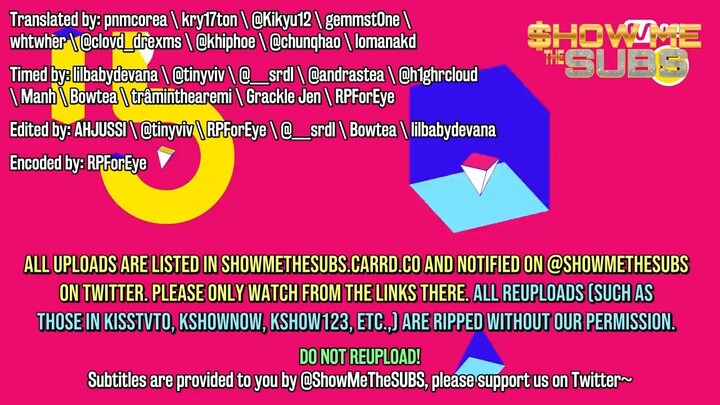 SHOW ME THE SUBS's space - BiliBili