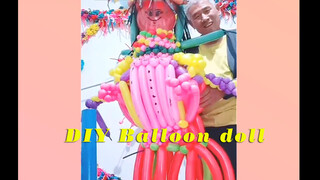 [DIY] Membuat gadis dari balon setinggi dirinya sendiri