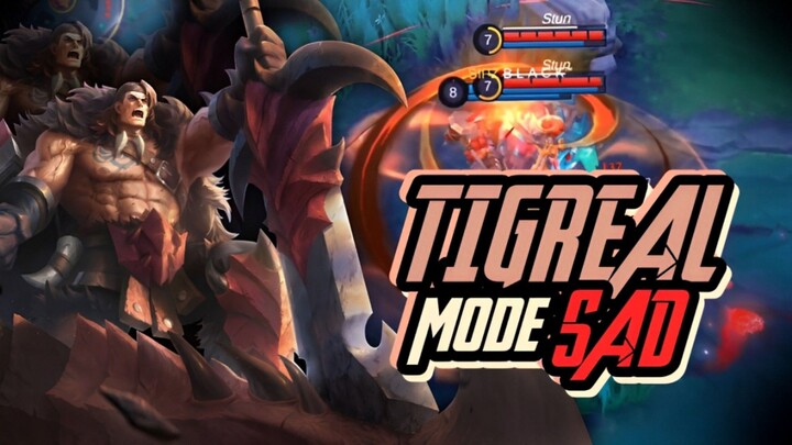 ketika tigreal mode sad😱😱┃MLBB indonesia