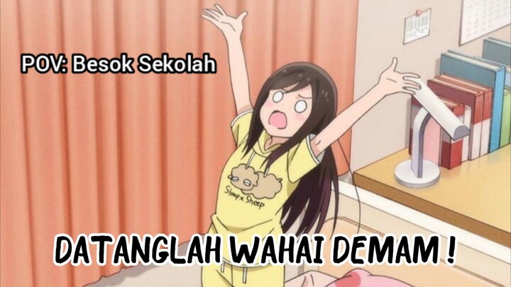 Ketika lagi males sekolah 😂🗿