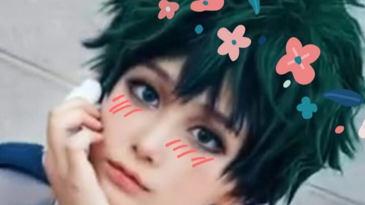 Izuku Midoria (Deku) cosplay|Sugar crash edit | awas salting! 0v0