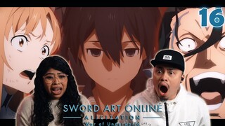 SINON VS GABRIEL | Sword Art Online Alicization: War of the Underworld Episode 16 Reaction