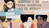 HAIKYUU!! Characters Sleeping on Y/N chest|HAIKYUU X Y/N| chatfic