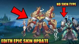 Edith Upcoming Epic Skin | 2nd Skin Of EDITH | MLBB