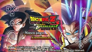 NEW DBZ TTT Budokai Tenkaichi 3 Version Brazilian ISO Dragon Ball GT with Permanent Menu!