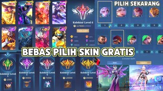 RILIS SEKARANG SKIN LIMITED GRATIS BEBAS PILIH ! FITUR KOLEKTOR LEVEL, CARA BARU UNTUK PAMER SKIN