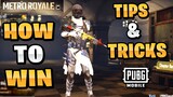 How To WIN In METRO ROYALE (TIPS & TRICKS) - PUBG MOBILE