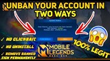 HOW TO UNBANNED YOUR ACCOUNT IN MOBILE LEGENDS IN 2 EASY WAYS AND STEPS - PROJECT NEXT PATCH