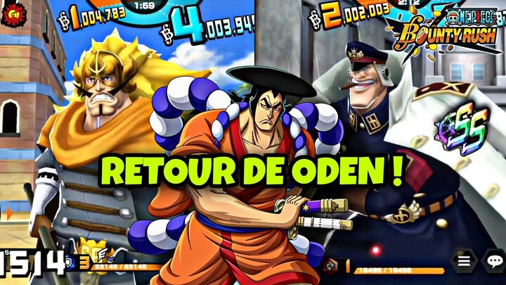 RETOUR DE ODEN POUR 950 DIAMANTS ! SHYRIU JUDGE ODEN GAMEPLAY| One Piece Bounty Rush| OPBR
