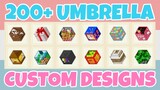 More 200+ 3D Illusion Umbrella Custom Designs In Animal Crossing New Horizons (Pet, Tv, Food, Toy)