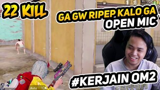 KERJAIN RANDOM, GA GW RIPEP KALO GA MAU OPEN MIC