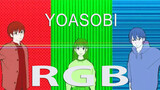 [Yoasobi ] RGB với MV chính thức đầy đủ phụ đề tiếng Trung và Anh