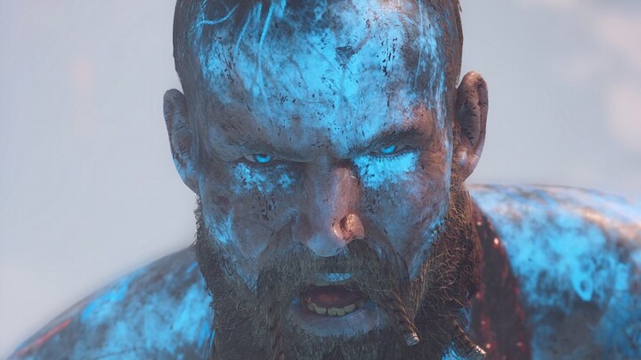 "God of War 4" when you wear a Zeus suit and prepare to go back to the pit