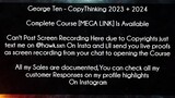 George Ten Course CopyThinking 2023 + 2024 Download
