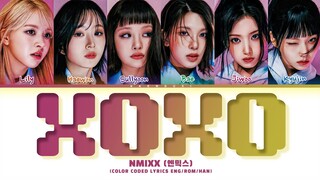 NMIX XOXO Lyrics (Color Coded Lyrics)