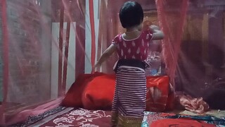 Cute baby dancing