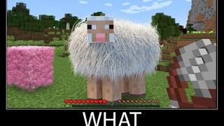 Minecraft รออะไร meme part 53 minecraft ที่เหมือนจริงแกะขนแกะ