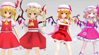 [Touhou MMD character model evolution history] Flandre Scarlet (2009~2023)
