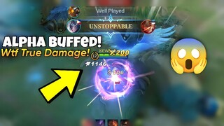 Gg sa true damage ni alpha 😱