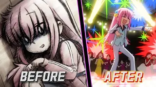She Went From SUPER INTROVERT to The World NO.1 Guitarist - Anime Recap