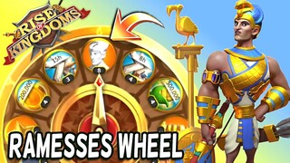 Rise of kingdoms - RAMESSES II wheel of fortune | Incrdible Archer Commander