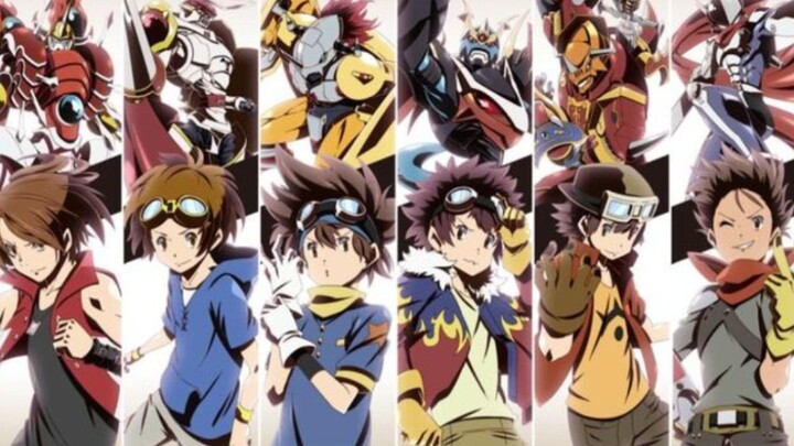 [Digimon Adventure] Digivolusi Karakter Utama Musim 1