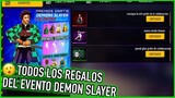 Los Nuevos Regalitos del Evento Demon Slayer x Free Fire 🎁😱 | JORGEPLAYED