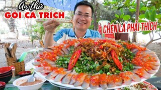 GỎI CÁ TRÍCH Chén Là Thích của Người Miền Tây | ẨM THỰC HÀ TIÊN