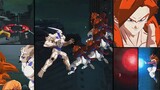 Recreation of "Gogeta SSJ4 vs Omega Shenron" (Dragon Ball Legends)