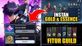 Fitur RAMAH Untuk F2P! Instan Jutaan GOLD dan ESSENCE & Bahas Fitur Guild | Solo Leveling: ARISE