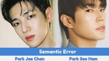 “Semantic Error” Upcoming Korean BL Drama 2022 |  Park Seo Ham, Park Jae Chan