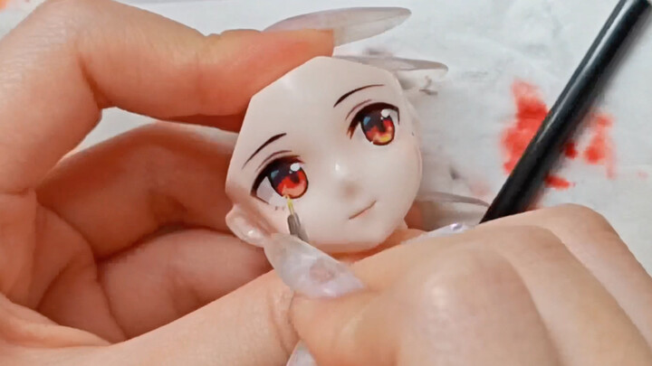 GK figure face painting tutorial! (Exciting accelerated version