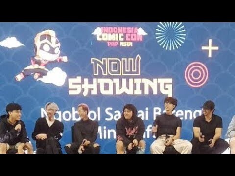 Live Talkshow Youtuber Minecraft Indonesia di event Indonesia Comic Con 2023: Pop Asia!