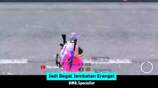 Jadi Begal Jembatan Erangel!! Musuh Bingung Nyariin!!!