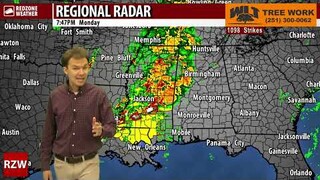 LIVE SEVERE WEATHER UPDATE...