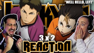 Haikyuu!! 3x2 REACTION! | "Threat of the Lefto"