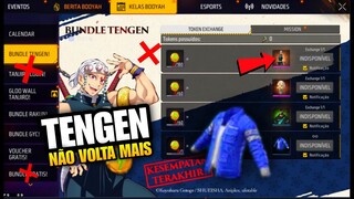 TENGEN CANCELADO? JAQUETA SAMSUNG, SKINS DEMON SLAYER, ULTIMO DIA RUSHADÃO E+ NOVIDADES FREE FIRE