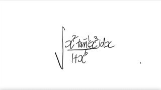 inverse trig integral ∫x^2 arc tan(x^3)/(1+x^6) dx