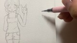 How to draw: Anime Girl Full Body | drawing tutorial for beginners