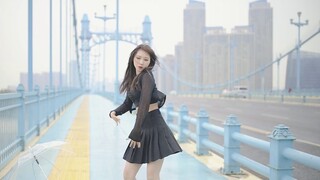 【Jituhui】Heart as still as water♥ Sexy dance in the rain on the overpass · Return