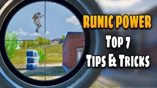 Top Tips & Tricks In Runic Power | PUBG MOIBLE | BGMI |  Ultimate Guide To Become a Pro