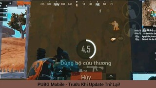 Trước khi Update trở lại